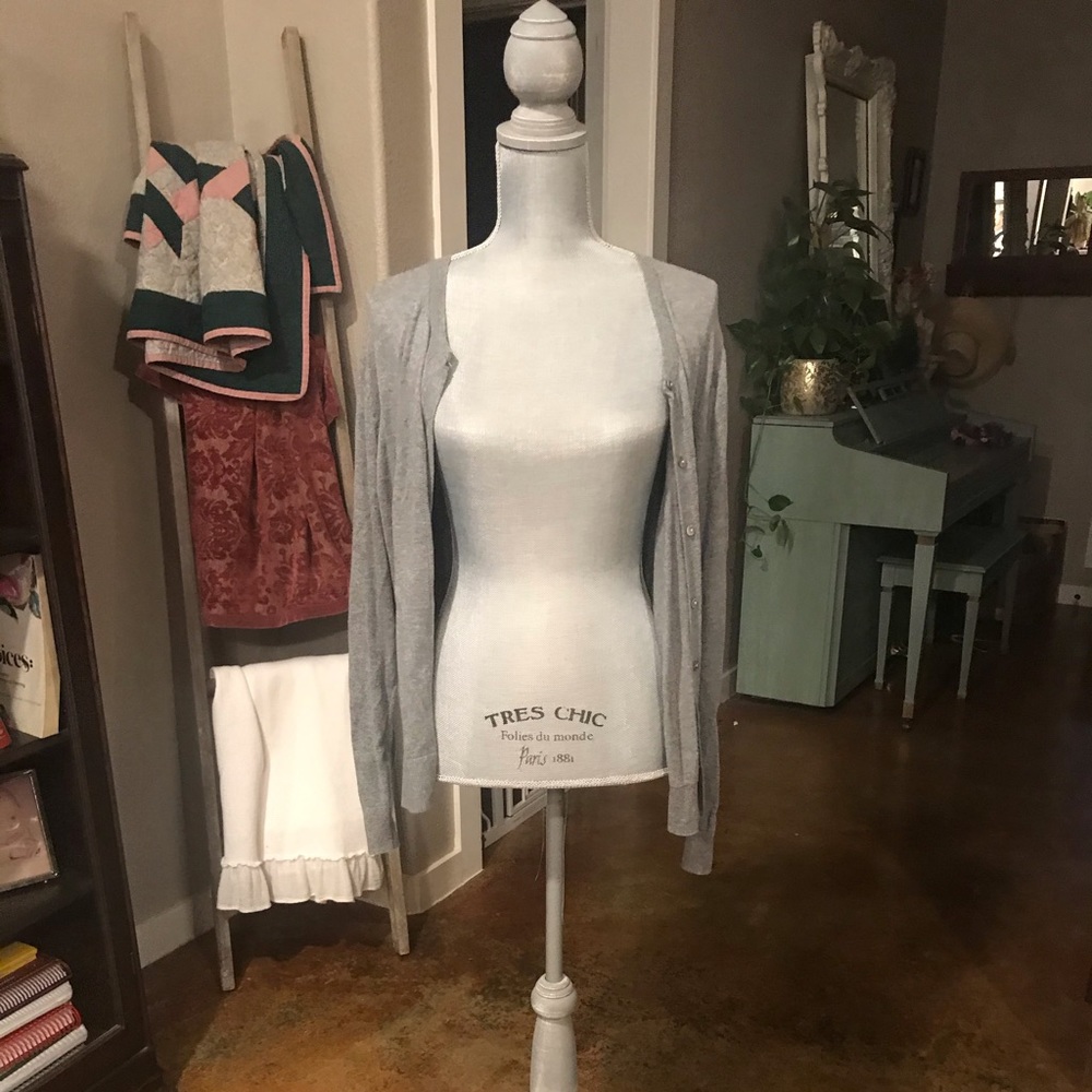 Gray Cardigan